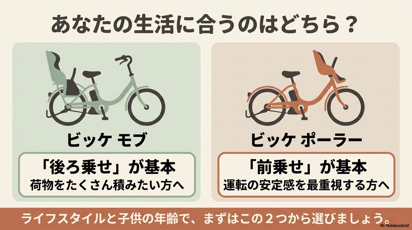 ビッケモブとビッケポーラーのライフスタイルに合わせた選び方